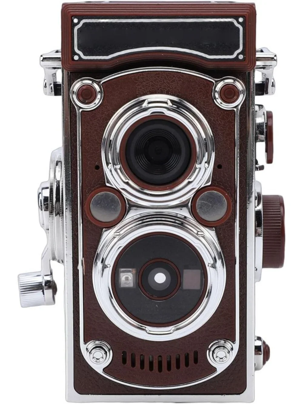 Vintage 24MP Digital Camera with 2.7K Video, 180° Flip Screen for Travel & Daily